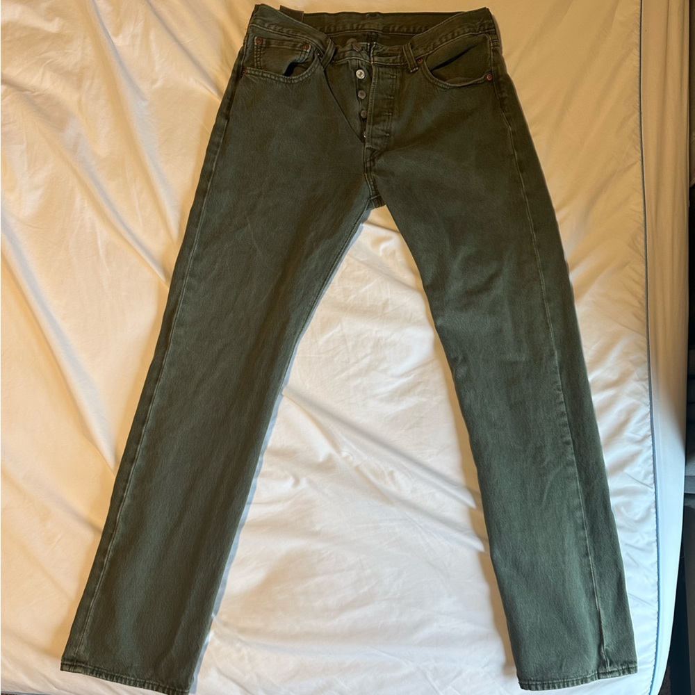 Levi's Olive Green Jeans